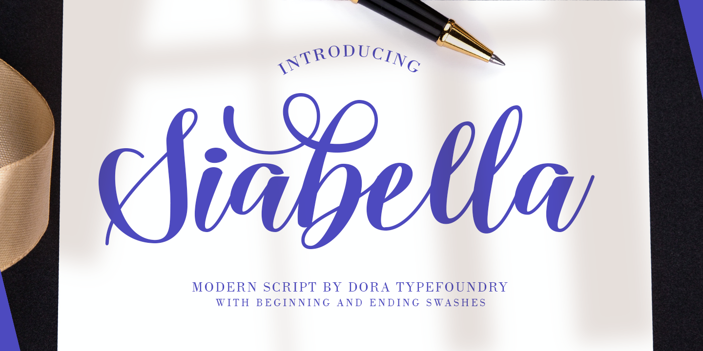 Fuente Siabella Script